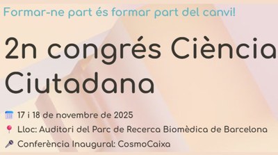 2n Congrés de Ciència Ciutadana