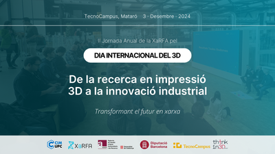 II Jornada Anual pel Dia internacional del 3D
