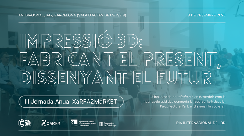 Impressió 3D: fabricant el present, dissenyant el futur