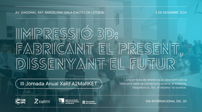 Impressió 3D: fabricant el present, dissenyant el futur