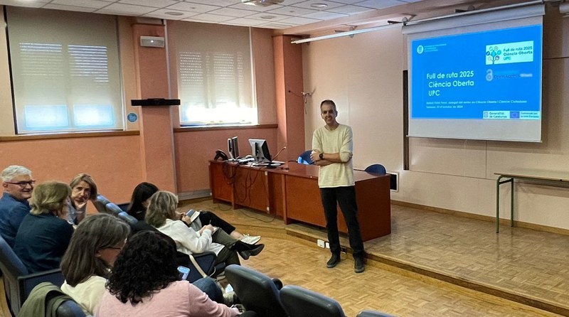 Presentació del Full de Ruta UPC en Ciència Oberta al Campus de Terrassa