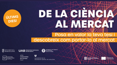 7a edició «De la Ciència al Mercat»