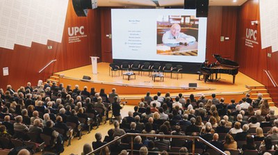 La UPC i la Fundació CYD recorden el llegat de Francesc Solé Parellada amb un acte d'homenatge