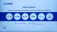 Showee i Biel Glasses han presentat les seves tecnologies a l'acte Beer&Pitch del CIMTI