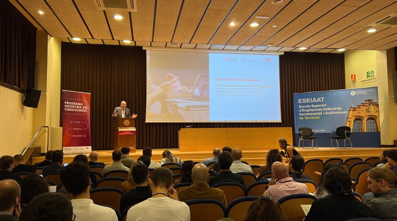 Tècnics de l’Àrea participen en les jornades del programa Indústria del Coneixement a Terrassa Tècnics de l’Àrea participen en les jornades del programa Indústria del Coneixement a Terrassa