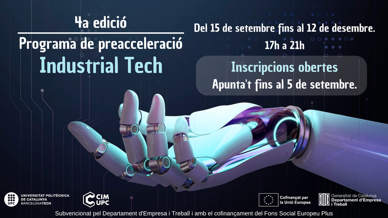 4a edició del programa Industrial Tech