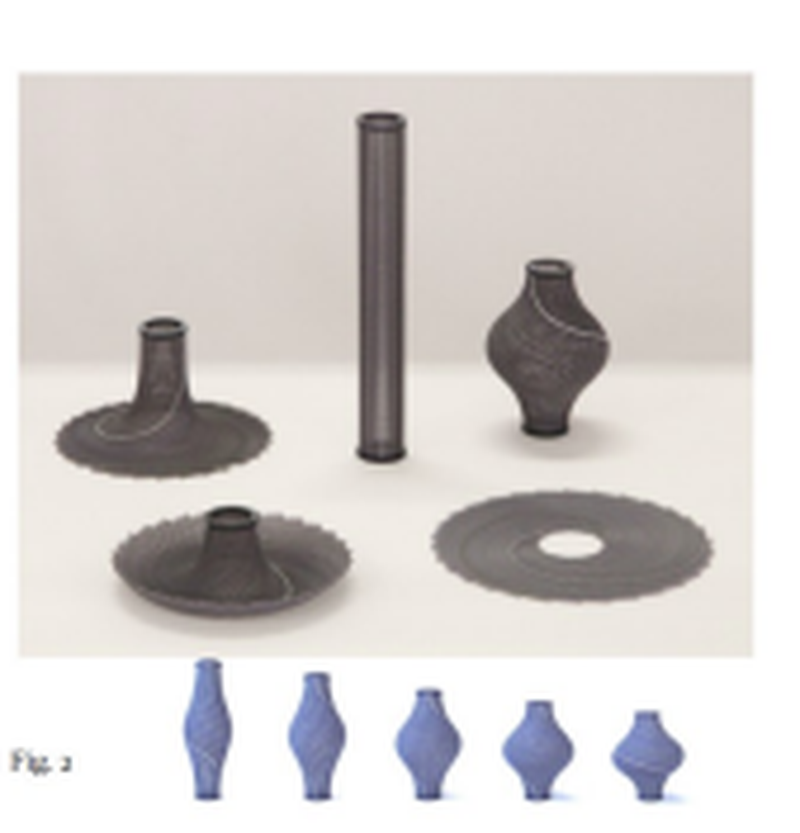 Morphing surfaces made of slidable rods. MKT2021/0175_H