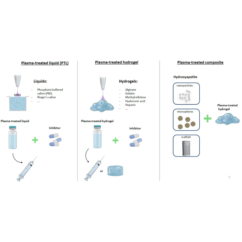 Plasma-Treated Hydrogel Compositions and Uses Thereof. MKT2021/0184_H