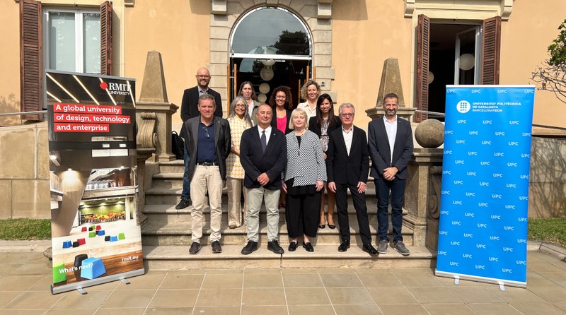 La UPC y la RMIT University refuerzan su colaboración estratégica con un nuevo acuerdo de investigación